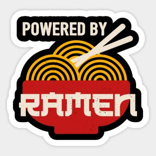 Powered by Ramen Sticker